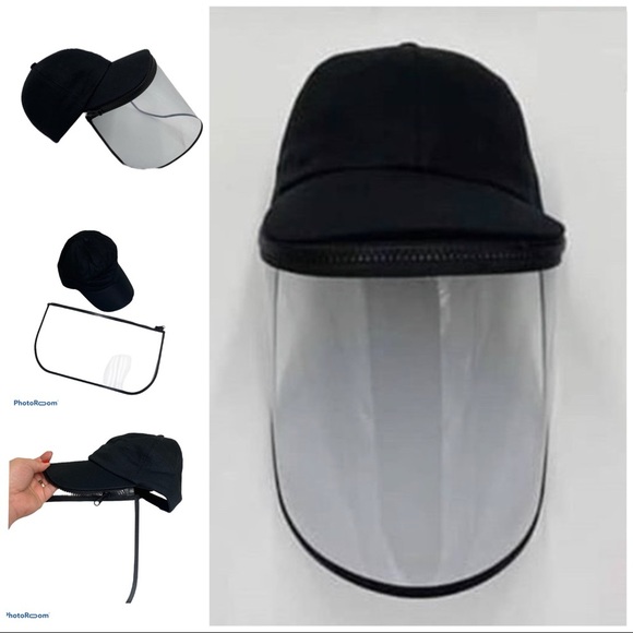 FULL FACE SHIELD CAP PROTECTIVE HAT WITH CLOSURE - Picture 7 of 7
